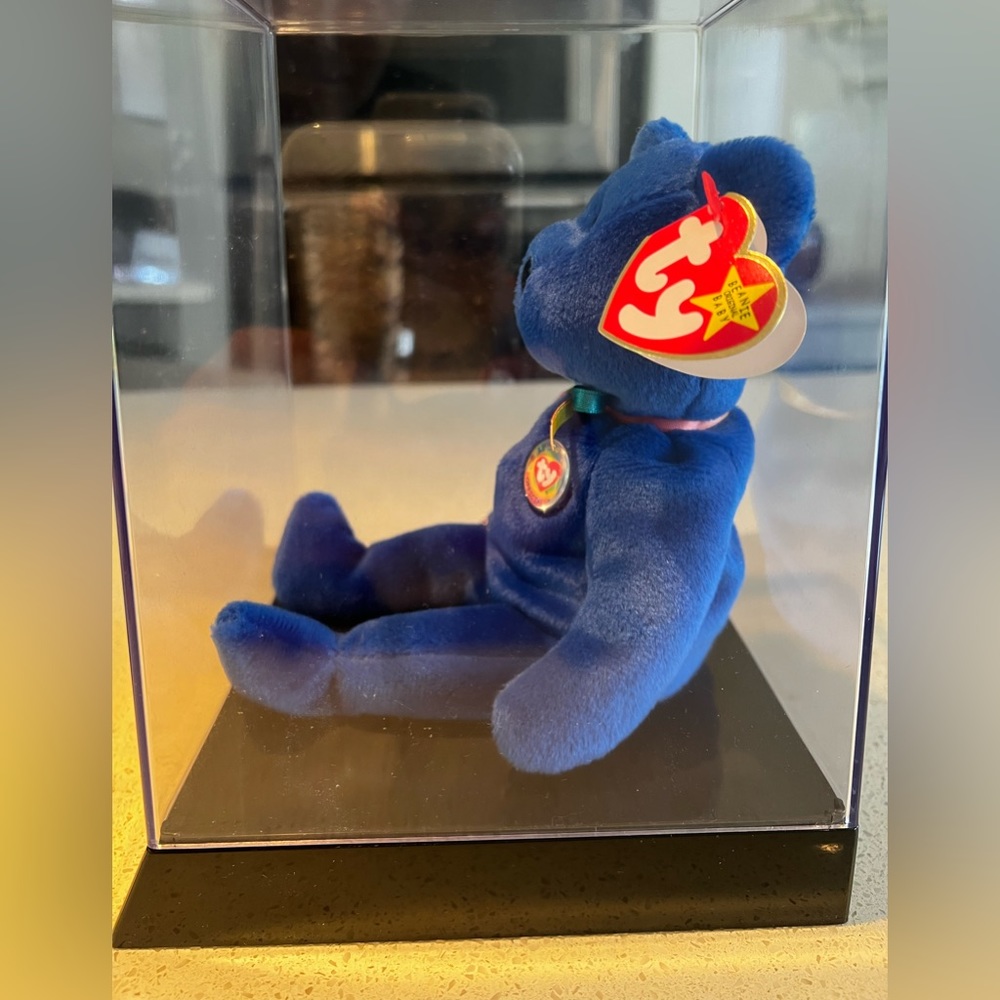 RARE!! Clubby Beanie Baby 1998 Version Mint Condition, in Collector’s Box! - Picture 10 of 10